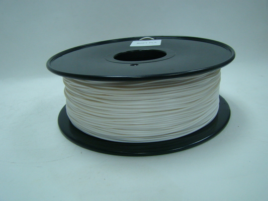 Yumuşak PLA 3D Yazıcı Filament, iyi esneklik 1.75 / 3.0mm