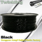 Parlak 3D Yazıcı Filament 1.75mm Siyah Filament 1.3Kg / Roll Esnek 3d Filament