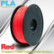 PLA Filament, 1.0kg / rulo, 1.75mm / 3.0mm 3D Yazıcı Filament Kırmızı renkler