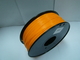 ABS Masaüstü 3D Yazıcı Plastik Filament 3D Baskıda Kullanılan Malzemeler Trans Orange
