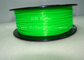 Özelleştirilmiş Yeşil 3mm PLA 3d Yazıcı Filament% 100 biyolojik olarak parçalanabilir