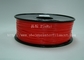 ABS Özel 1kg / rulo Floresan Kırmızı Filament Işıklı 3D Yazıcı Sarf Malzemeleri
