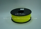 PLA Fluo-Sarı 3D Yazıcı Floresan Filament Malzemeler 1.75 / 3.0mm