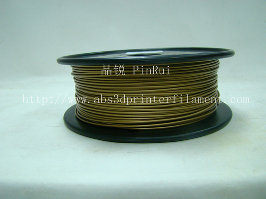 Pirinç Metal 3D Baskı Filament İyi Parlak 1.75 Mm Filament 3 Boyutlu Yazıcı için