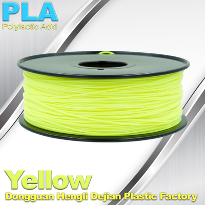 Malzemeler Sarı PLA 1.75mm Filament, Cubify ve UP 3D Printer için