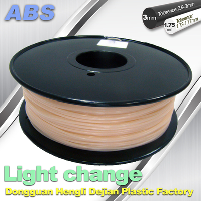 ABS Işık Değiştirme Rengi Değişen Filament Performansda Kararlı