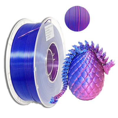 PINRUI 2 Renk Filamentte 3d Yazıcı için Çift Renkli İpek Filament