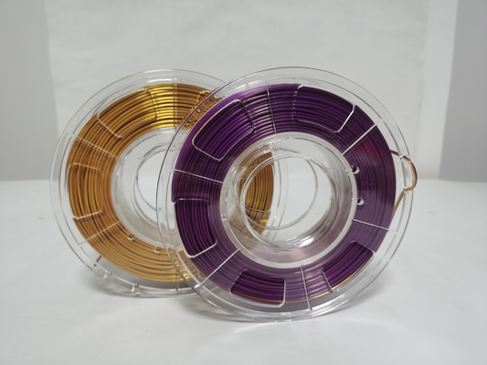 250gFDM 3D yazıcı pla filament için ipek çift renk yolculuk renkli filament