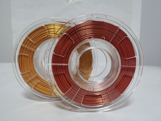 250gFDM 3D yazıcı pla filament için ipek çift renk yolculuk renkli filament