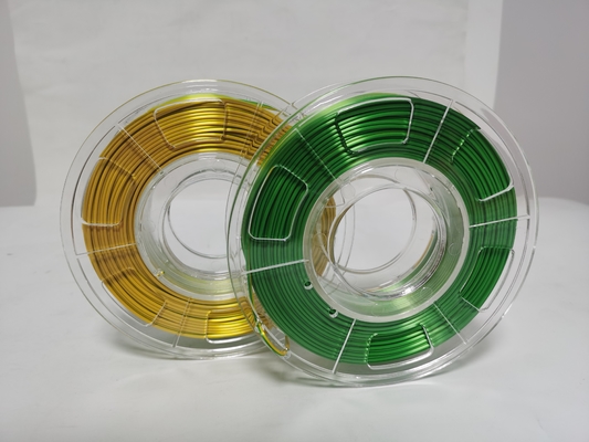 250gFDM 3D yazıcı pla filament için ipek çift renk yolculuk renkli filament
