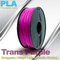 Yüksek Mukavemetli Trans Mor PLA 3d Yazıcı Filament, Cubify ve UP 3D Baskı Malzemesi