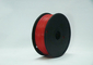 Kırmızı PVB 3D Printer Filament 1.75mm / 3d Yazıcı Sarf Malzemeleri 0.5KG / Roll