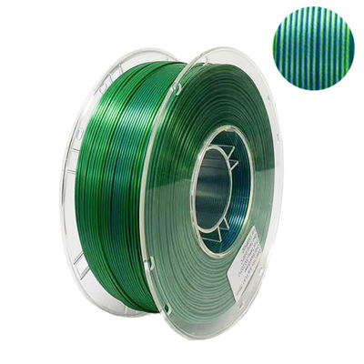 PINRUI Çift Renkli İpekli PLA Filament 1.75mm Çift Renkli 3D Yazıcı İpekli PLA Filament 1kg (2.2lbs)