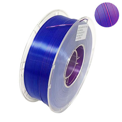 PINRUI Çift Renkli İpekli PLA Filament 1.75mm Çift Renkli 3D Yazıcı İpekli PLA Filament 1kg (2.2lbs)