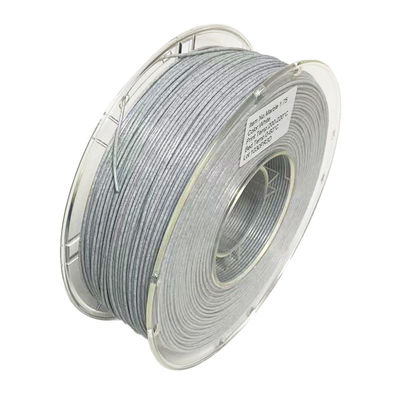 İyi Basit Duyarlı Esnek 3 Boyutlu Baskı Filament Mermer Filament Beyaz Renk