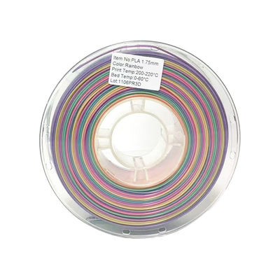 PINRUI PLA Rainbow 1.75mm 3D yazıcı filamenti