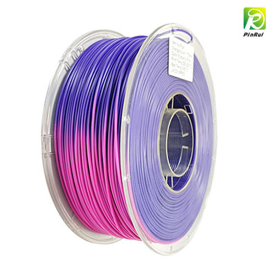 PINRUI 3D yazıcı filamenti, sıcaklık renk değişikliği PLA filamenti 1.75mm, düzgün bir şekilde sarılmış 3D baskı filamenti,