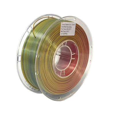 Üç renkli filament, çift renkli filament, ipek filament, pla filament, 3d filament