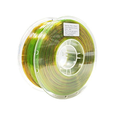Yüksek Elastisiteli TPU 1.75mm / 3.0mm, 3D Baskı Filament Malzemeleri için Esnek Filament