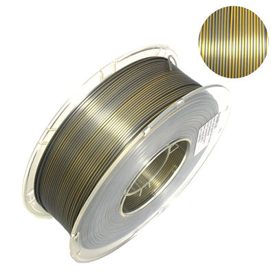 3d Yazıcı Filament ipek PLA Filament 1.75mm 3d Yazıcı Baskısı için çift renkli