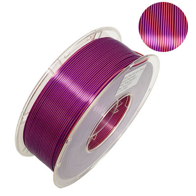 3d Yazıcı Filament ipek PLA Filament 1.75mm 3d Yazıcı Baskısı için çift renkli
