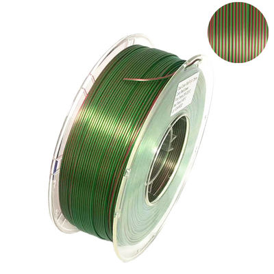3d Yazıcı Filament ipek PLA Filament 1.75mm 3d Yazıcı Baskısı için çift renkli