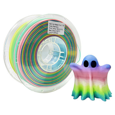 PINRUI 3D Yazıcı Filament Gökkuşağı Rüyası Rengi 1.75mm 1kg Çoklu Renkler Çoğu FDM Yazıcıya Uyar