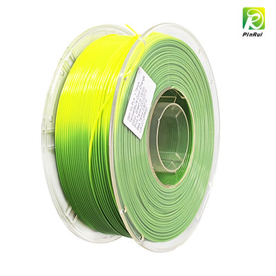 PINRUI 1kg Çift Renk Sıcaklık Duyarlı PLA 3D Baskı Filament Termal Aktif Renk Değiştiren İpek Plastik Çubuklar İçin