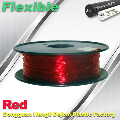 Elastik / Kauçuk Esnek 3B Yazıcı Filament 1.75mm / 3.0mm 1.3Kg / Roll Filament