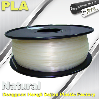 Pürüzsüz PLA Şeffaf Filament 1.75mm / 3.0mm 3D Baskı Filamenti