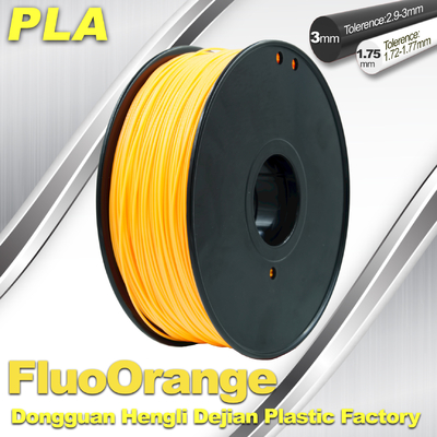 Çevre Dostu PLA Floresan Filament 1.75mm / 3.0mm 3D Baskı Filamenti