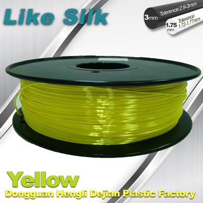 Sarı Renkler 3D Yazıcı Filament Polimer Kompozit (İpek Gibi) 1.75mm / 3.0mm Filament
