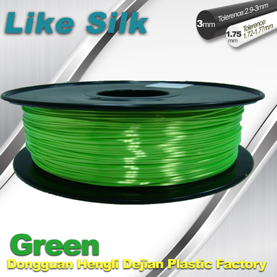 Polimer Kompozitleri 3D Abs Yazıcı Filament İmitasyon İpek Filament Kolay Stripping