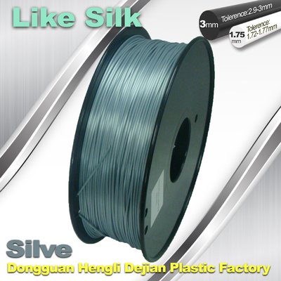 Polimer Kompozitleri 3d Yazıcı filament 1.75 / 3.0 mm, İmitasyon İpek Filament gibi, Yüksek Parlaklık