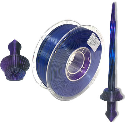 Üç renkli filament, çift renkli filament, ipek filament, pla filament, 3d filament