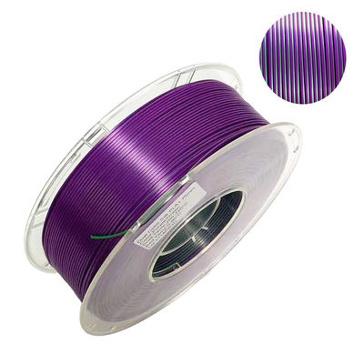 PINRUI ipek iki renkli filament, pla 1.75mm 3d yazıcı filament, 3d filament