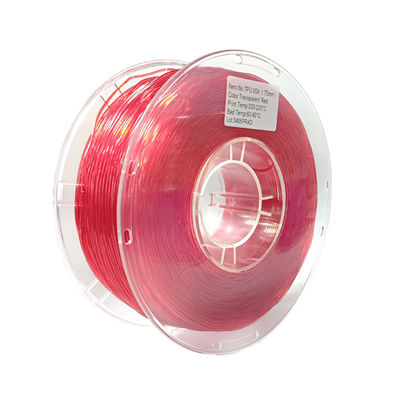 PINRUI TPU Filament FDM 3D Baskı için 1.75mm/2.85mm 1KG/3KG/5KG/10KG OEM/ODM Plastik Ürünler